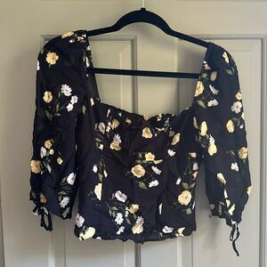 Floral Reformation Top Size 6